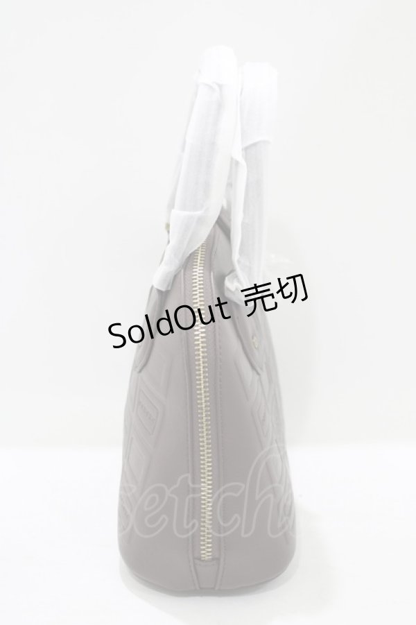 画像2: Maison de FLEUR Petite Robe canone / パキッと割れないエンボスバッグ  ブラウン H-25-07-26-043-EL-BG-NS-ZH (2)