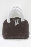画像3: Maison de FLEUR Petite Robe canone / パキッと割れないエンボスバッグ  ブラウン H-25-07-26-043-EL-BG-NS-ZH (3)