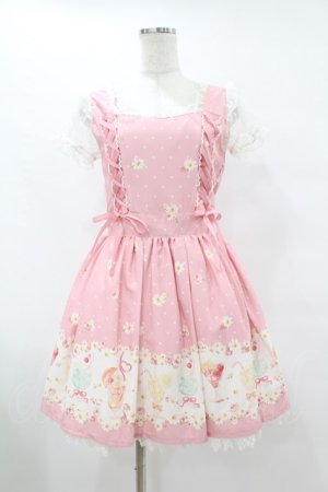 画像: LIZ LISA / トロピカルジュース柄ワンピース Free ピンク H-25-07-26-1039-LO-OP-NS-ZH
