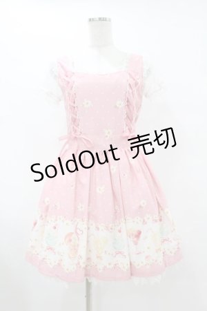 画像: LIZ LISA / トロピカルジュース柄ワンピース Free ピンク H-25-07-26-1039-LO-OP-NS-ZH