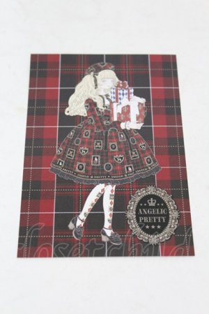 画像: Angelic Pretty / ポストカード  レッド H-25-07-26-1007-AP-ZA-NS-ZH
