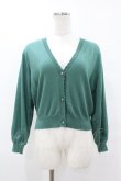 画像1: F&A / マーガレット釦UVカットニットカーディガン Free GREEN H-25-07-26-1057-LO-TO-NS-ZH (1)