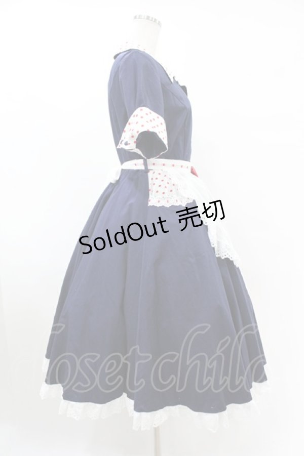 画像3: Angelic Pretty / MilkshakeサーキュラーワンピースSet Free ネイビー H-25-07-26-1017-AP-OP-NS-ZH (3)