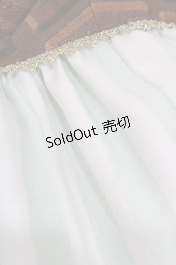 画像7: Angelic Pretty / Meltyチョコレートハイウエストジャンパースカート Free ミント H-25-07-26-1021-AP-OP-NS-ZH (7)