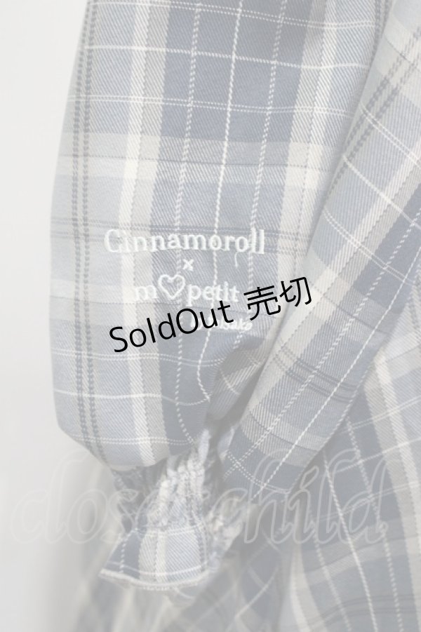 画像4: m petit by misako / サンリオキャラクターズコラボ シナモロール ワンピース M ブルー H-25-07-26-008-LO-OP-NS-ZH (4)