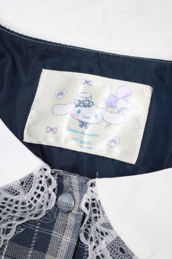 画像5: m petit by misako / サンリオキャラクターズコラボ シナモロール ワンピース M ブルー H-25-07-26-008-LO-OP-NS-ZH (5)