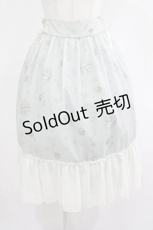 画像: axes femme / ティータイム柄 フレアスカート M ミント H-25-07-26-013-AX-SK-NS-ZH