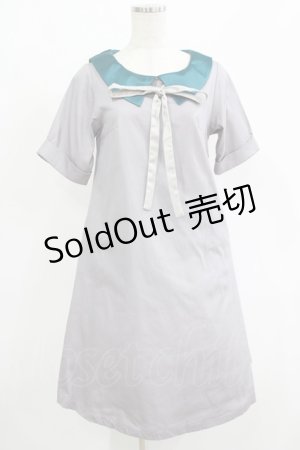 画像: Maison de FLEUR Petite Robe canone / リセエンヌワンピース Free Gray H-25-07-26-016-EL-OP-NS-ZH