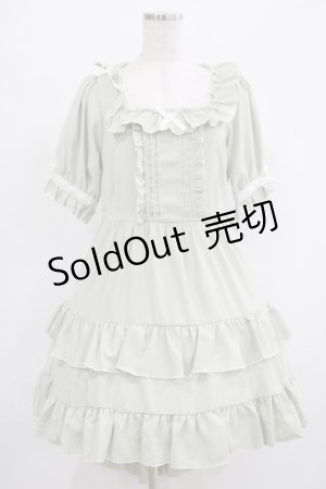 画像: DearMyLove / 妖精フィッシュテールフリルワンピース M グリーン H-25-07-26-003-EL-OP-NS-ZH