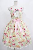 AngelicPretty いちごBread Bakery JSK ヘッドドレス 2022/4/23(Sat) ☆New Arrivals☆ いちごBread Bakery Cafe