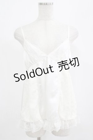 画像: Swankiss / サテンキャミソール Free オフ H-25-07-27-028-CA-TO-NS-ZH