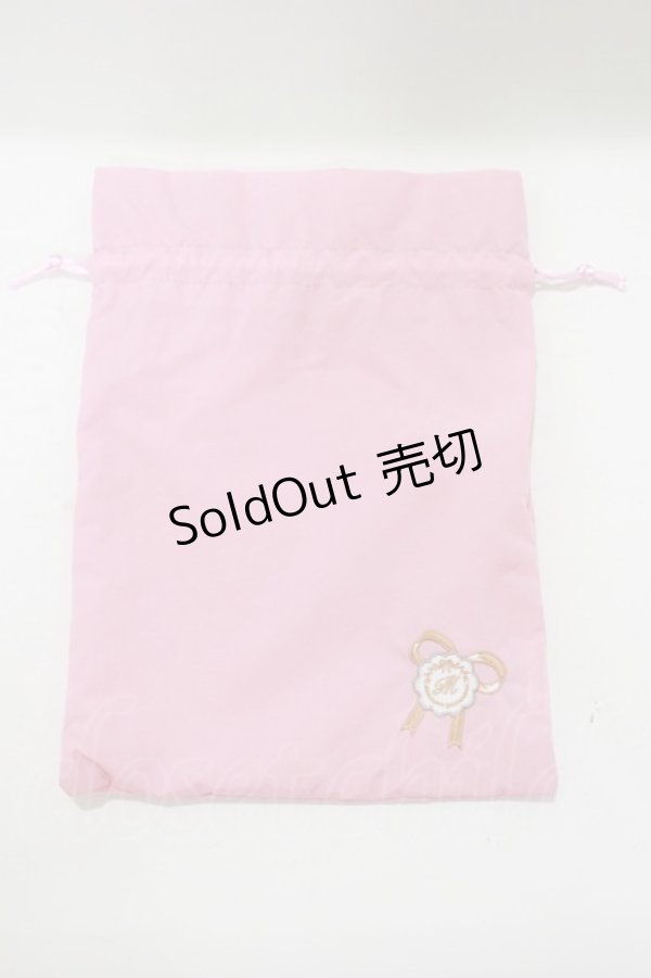 画像4: m petit by misako / ジャム刺繍ショッピングバッグ  ピンク H-25-07-27-038-LO-BG-NS-ZH (4)