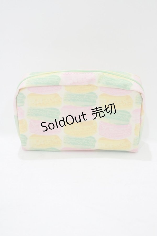 画像1: Q-pot. / マカロンポーチ  ミント H-25-07-27-042-QP-ZA-NS-ZH (1)