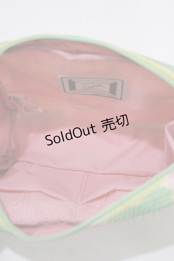 画像2: Q-pot. / マカロンポーチ  ミント H-25-07-27-042-QP-ZA-NS-ZH (2)