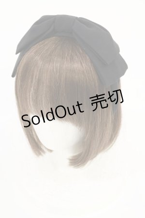 画像: Juliette et Justine / ディヤデーム ドゥ リュバン  ブラック H-25-07-27-1041-CL-AC-NS-ZH
