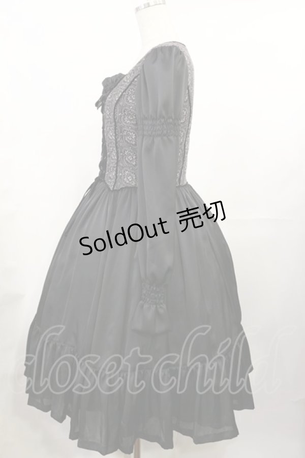 Juliette et Justine *OPのみ サイズ2 Juliette et Justine / La broderie de la fleur 2 ブラック H