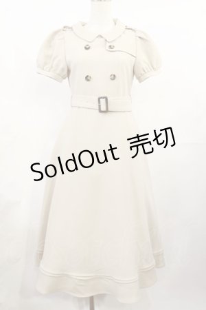 画像: An MILLE / サマートレンチミディワンピース Free ベージュ H-25-07-27-1019-EL-OP-NS-ZH