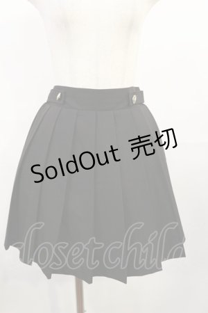 画像: Ank Rouge / プリーツスカート M ブラック H-25-07-27-1022-CA-SK-NS-ZH