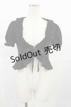 画像: BABY,THE STARS SHINE BRIGHT / レースフリルボレロ Free ブラック H-25-07-27-1032-BA-TO-NS-ZH