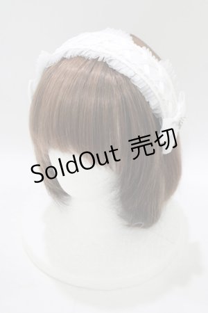 画像: Honey Cinnamon / ヘッドドレスカチューシャ  オフ H-25-07-27-071-LO-AC-NS-ZH