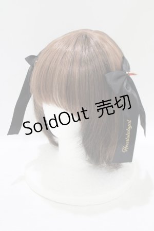 画像: Ank Rouge / 『ディズニー ツイステッドワンダーランド』/ハーツラビュル/リボンバレッタ  ブラック H-25-07-27-082-CA-AC-NS-ZH