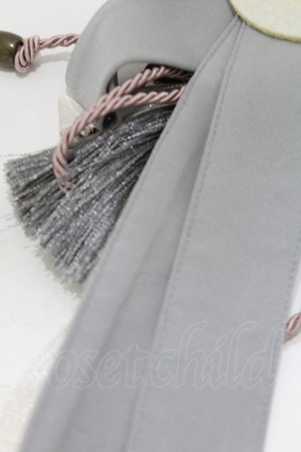 画像3: OZZ ANGELO / 流水羽衣天女ロングリボン  グレー H-25-07-28-007-OO-ZA-KB-ZH (3)