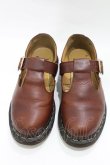 画像1: Dr.Martens （Getta Grip） / Tバーシューズ UK4(約23cm) Whiskey H-25-07-28-008-PU-SH-KB-ZH (1)