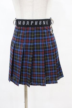 画像: MORPH8NE / ON SKIRT S ブルー H-25-07-28-1054-0-SK-KB-ZH