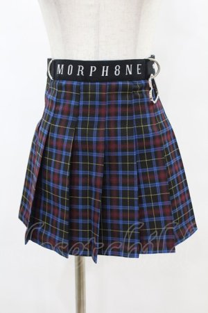 画像: MORPH8NE / ON SKIRT S ブルー H-25-07-28-1056-0-SK-KB-ZH