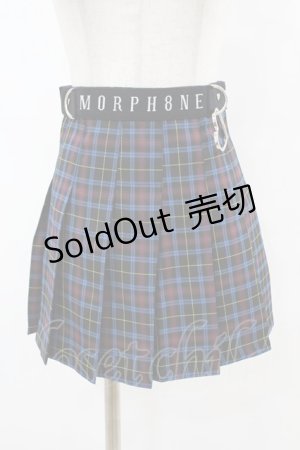 画像: MORPH8NE / ON SKIRT S ブルー H-25-11-16-016-SK-KB-ZH