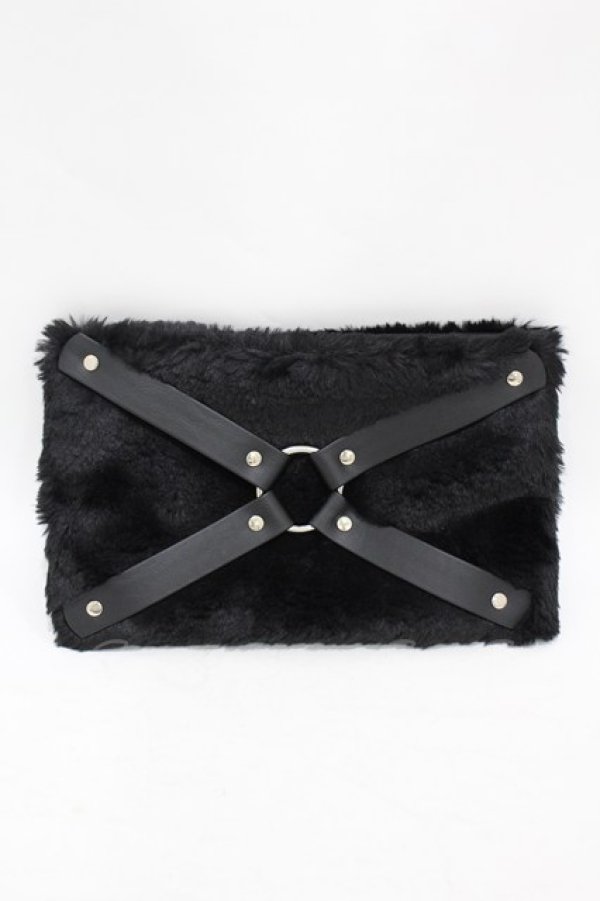 画像1: ニュリカデリック / バッテンファーミニクラッチ  ブラック H-25-07-28-1032-PU-BG-KB-ZH (1)