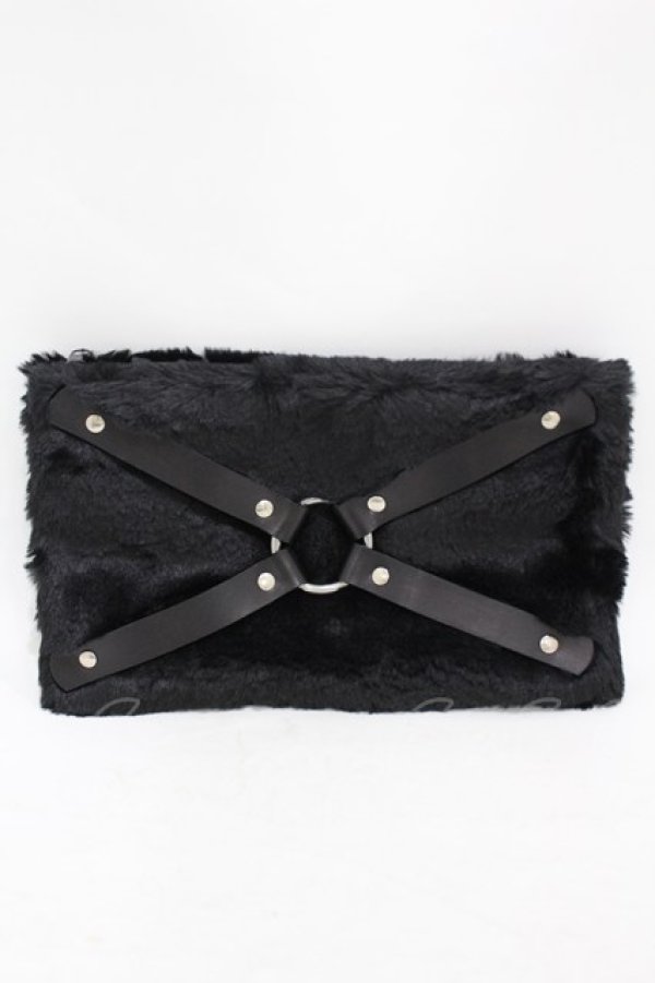 画像1: ニュリカデリック / バッテンファーミニクラッチ  ブラック H-25-07-28-1033-PU-BG-KB-OS (1)