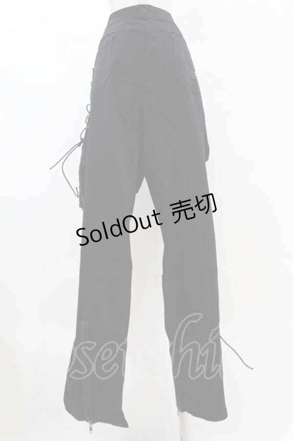 画像2: PUNK RAVE / DERANGED WORLD TROUSERS 5XL ブラック H-25-07-28-1039-PU-PA-KB-ZH (2)