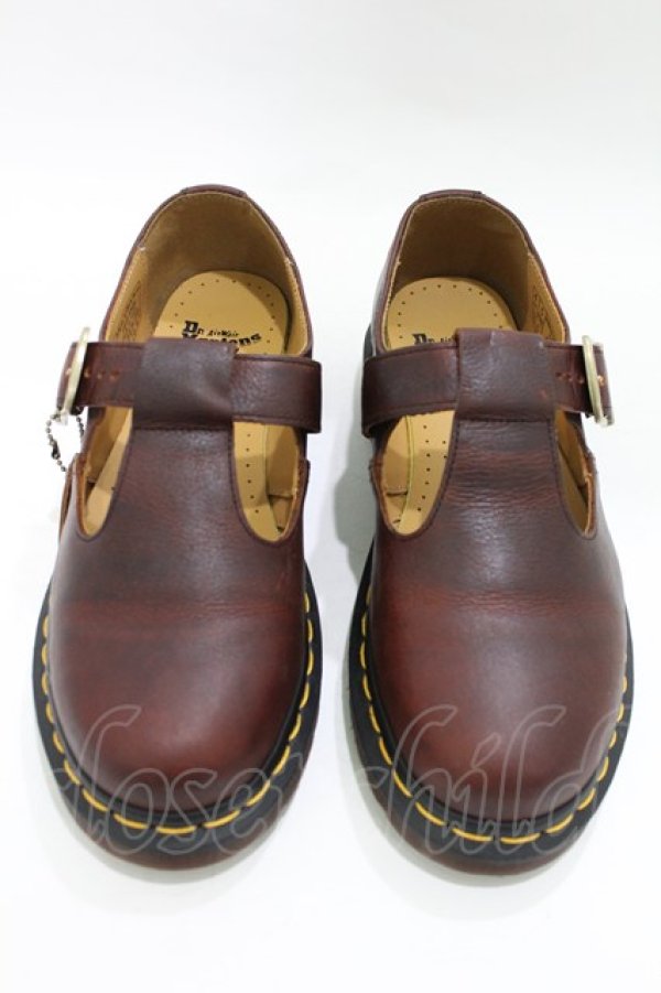 画像1: Dr.Martens （Getta Grip） / Tバーシューズ UK4(約23cm) Whiskey H-25-07-28-009-PU-SH-KB-ZH (1)
