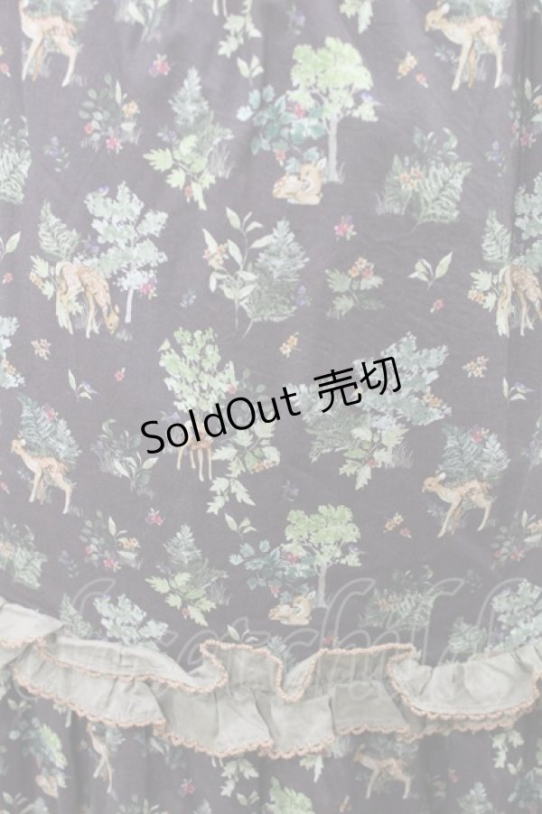 画像4: Jane Marple / FOREST DELIGHTS//ティアードスカート  ブラウン H-25-07-28-018-JM-SK-KB-ZH (4)