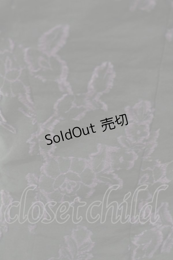 画像3: BPN / インナーコルセット付レースアップビスチェ  黒×紫 H-25-07-28-024-GO-TO-KB-ZH (3)