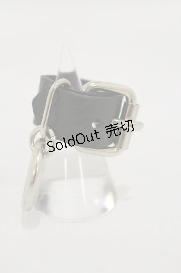 画像1: ニュリカデリック / ベルトリングリング 5〜20号 ブラック H-25-07-29-052-PU-AC-KB-ZH (1)