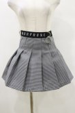 画像1: MORPH8NE / OFF SKIRT S ブラック×ホワイト H-25-07-29-008-PU-SK-KB-ZT063 (1)