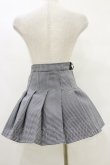 画像2: MORPH8NE / OFF SKIRT S ブラック×ホワイト H-25-07-29-009-PU-SK-KB-ZH (2)