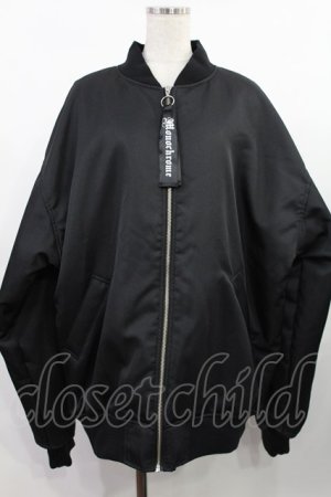 画像: Jamie エーエヌケー / ビッグシルエット MA-1 中綿ブルゾン M ブラック H-25-07-29-1028-LO-JA-NS-ZH