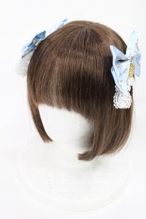 画像: BABY,THE STARS SHINE BRIGHT / BABYロゴリボンコーム  サックス H-25-07-29-1031-BA-AC-NS-ZH