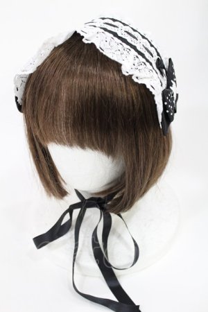 画像: BABY,THE STARS SHINE BRIGHT / LoveLoveくみゃちゃんヘッドドレス  ブラック H-25-07-29-1033-BA-AC-NS-ZH