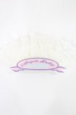 画像2: Angelic Pretty / MilkyPlanetメイド風バレッタ  オフ H-25-07-29-1037-AP-AC-NS-ZH (2)