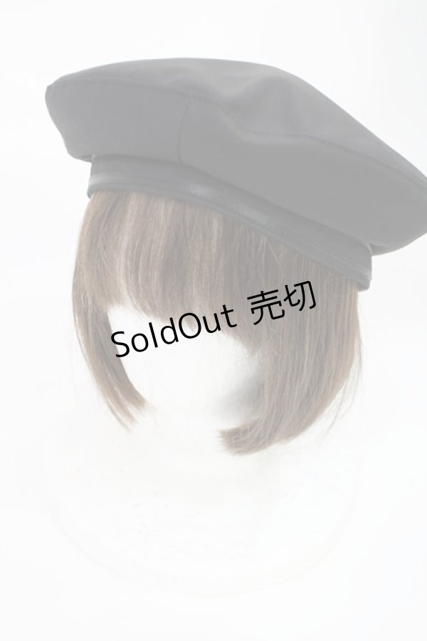 画像1: Amavel / Magical Cosmic Cosmetic ベレー帽  ブラック H-25-07-29-1039-CA-AC-NS-ZH (1)