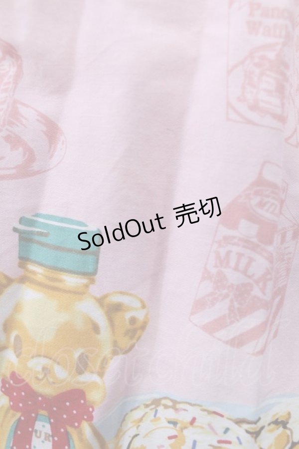 画像6: Angelic Pretty / Honey Cakeラウンドジャンパースカート（初版） Free ピンク H-25-07-29-1004-AP-OP-NS-ZH (6)