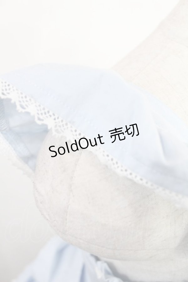 画像4: Angelic Pretty / Romanticティアードジャンパースカート Free サックス H-25-07-29-1007-AP-OP-NS-ZH (4)