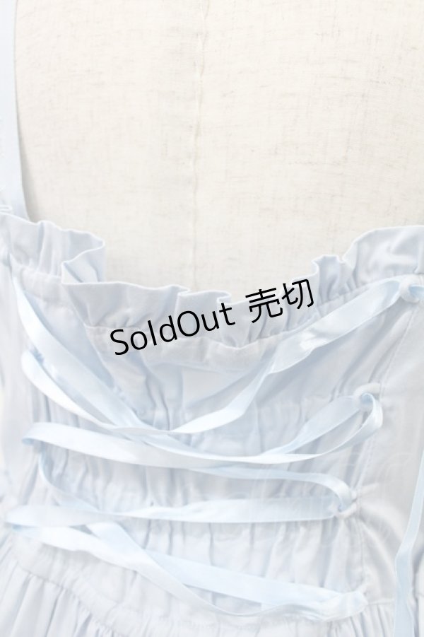 画像5: Angelic Pretty / Romanticティアードジャンパースカート Free サックス H-25-07-29-1007-AP-OP-NS-ZH (5)