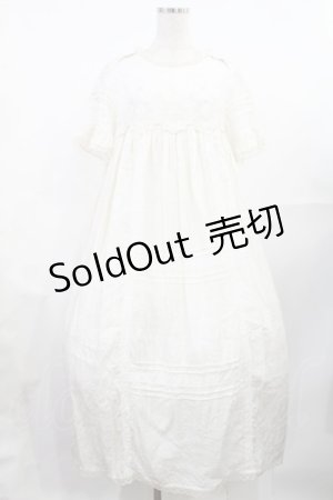 画像: SERAPHIM / 花冠のワンピース  アイボリー H-25-07-29-1011-LO-OP-IG-ZH