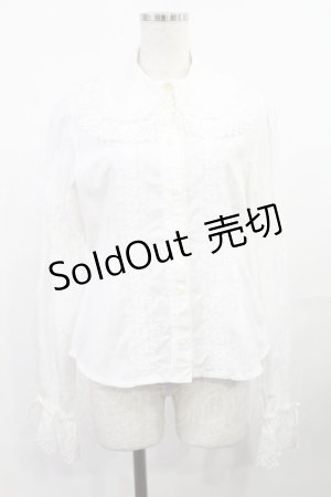 画像: BABY,THE STARS SHINE BRIGHT / ローズレースブラウス Free オフ H-25-07-29-1021-BA-BL-NS-ZH