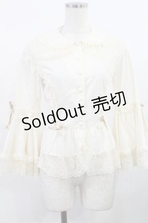画像: metamorphose / ラッパ袖ブラウス(ブロード) Free アイボリー H-25-07-29-1023-ME-BL-NS-ZH